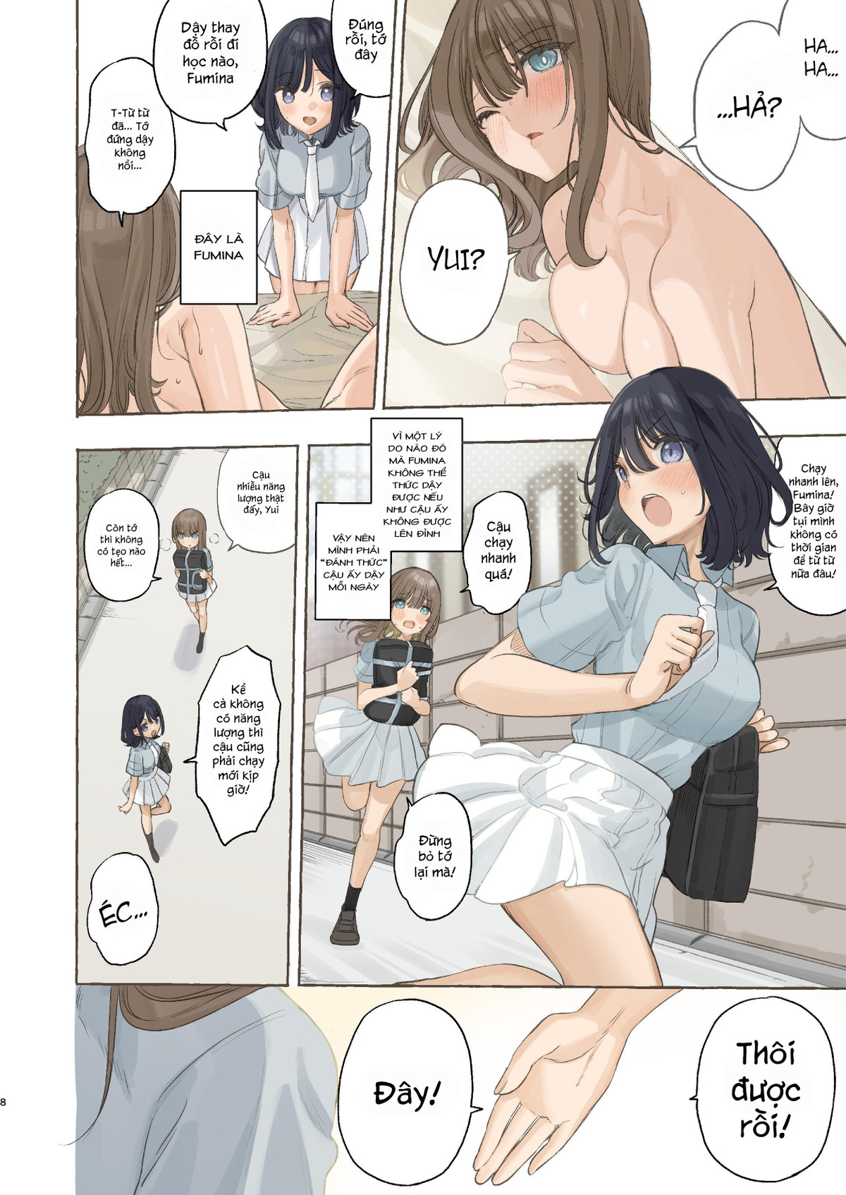 HentaiVN.net - Ảnh 8 - Bạn cùng lớp tôi không dậy được nếu không làm tình!? - Oneshot