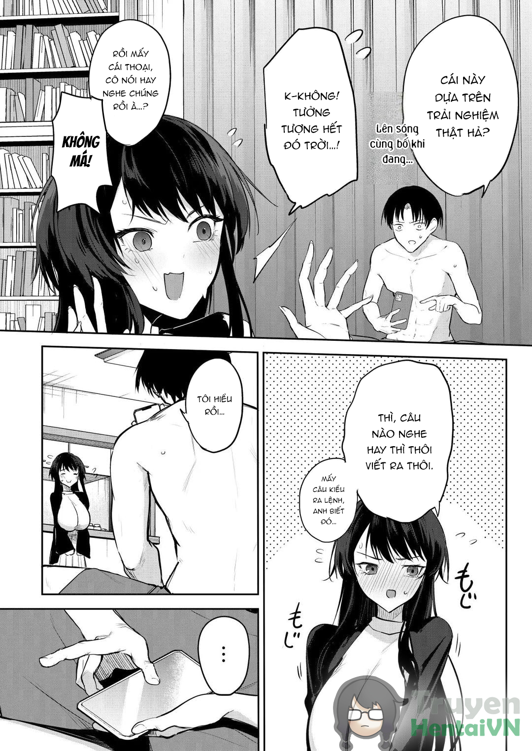 HentaiVN.net - Ảnh 12 - Would you like to be an erotic manga model? - Oneshot
