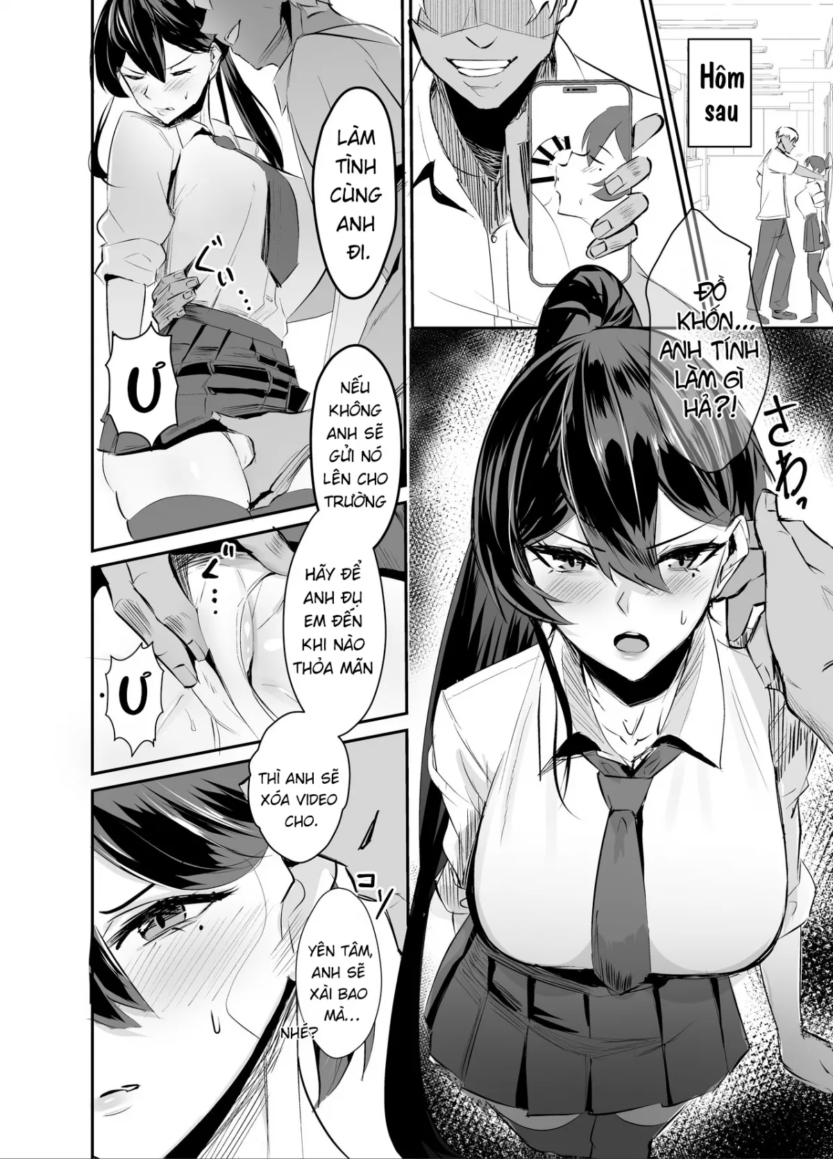 HentaiVN.net - Ảnh 15 - Kuppuku ~Fuuki Iinchou wa Odosarete Netorarete...~ - Oneshot
