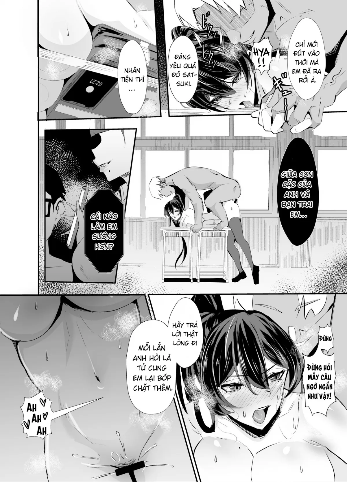 HentaiVN.net - Ảnh 35 - Kuppuku ~Fuuki Iinchou wa Odosarete Netorarete...~ - Oneshot