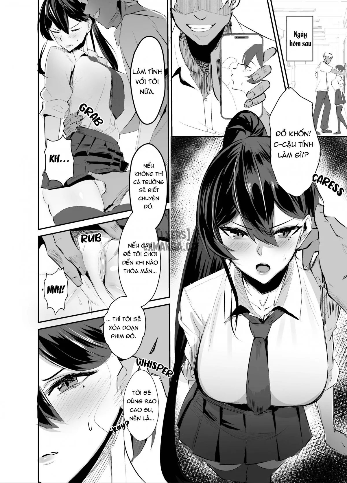 HentaiVN.net - Ảnh 15 - Kuppuku ~Fuuki Iinchou wa Odosarete Netorarete...~ - Oneshot - Không che