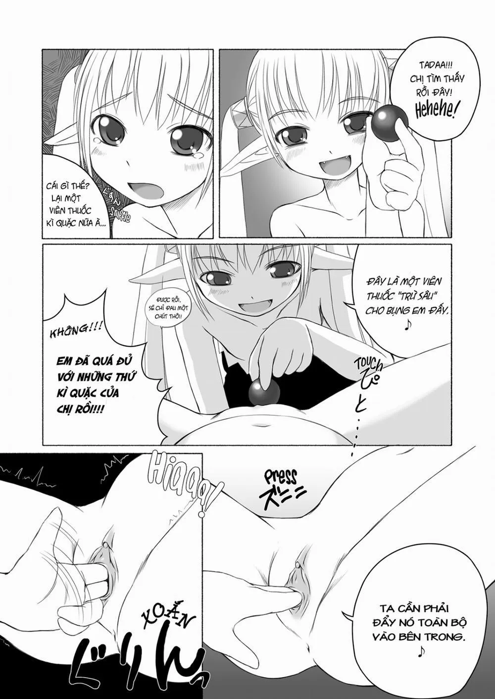 HentaiVN.net - Ảnh 12 - Bosshi XXX MiX - Chương 0 Elven Quest