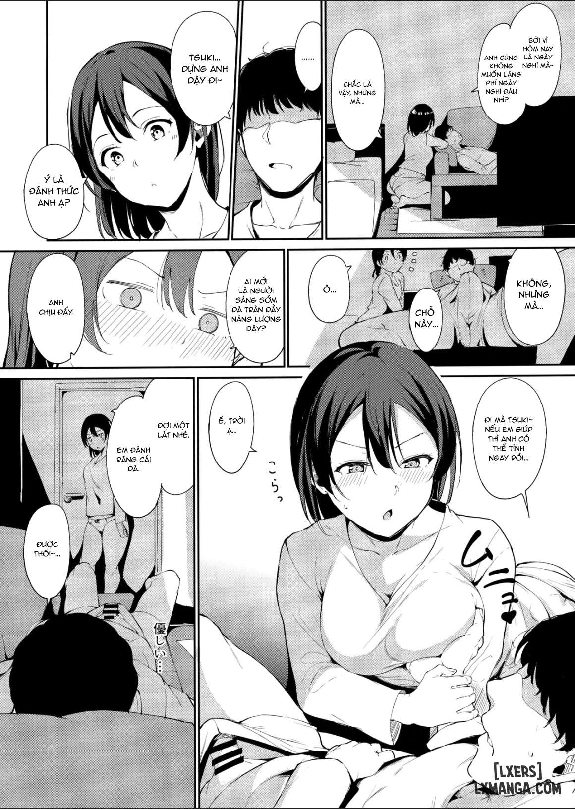 HentaiVN.net - Ảnh 5 - Watanabe’s Day Off ~episode of Tsuki~ - Oneshot.