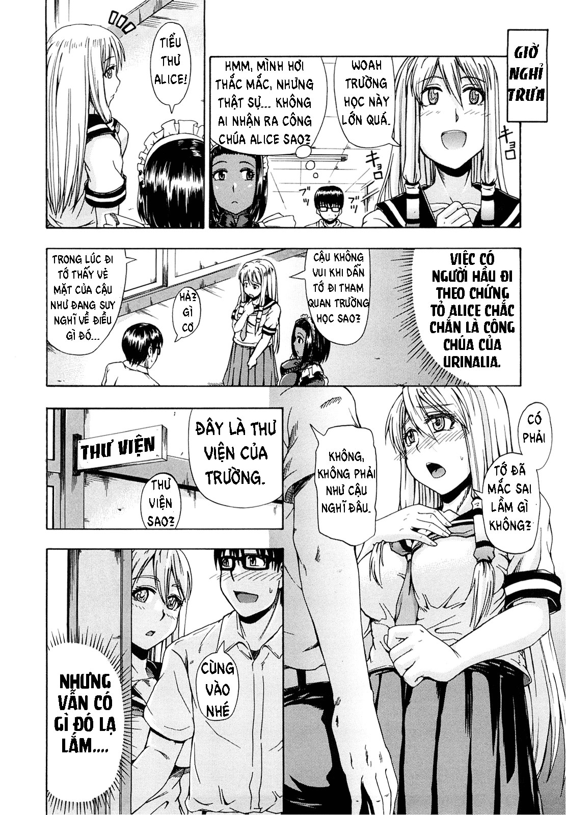 HentaiVN.net - Ảnh 10 - Pee Drinking Alice - Chap 1