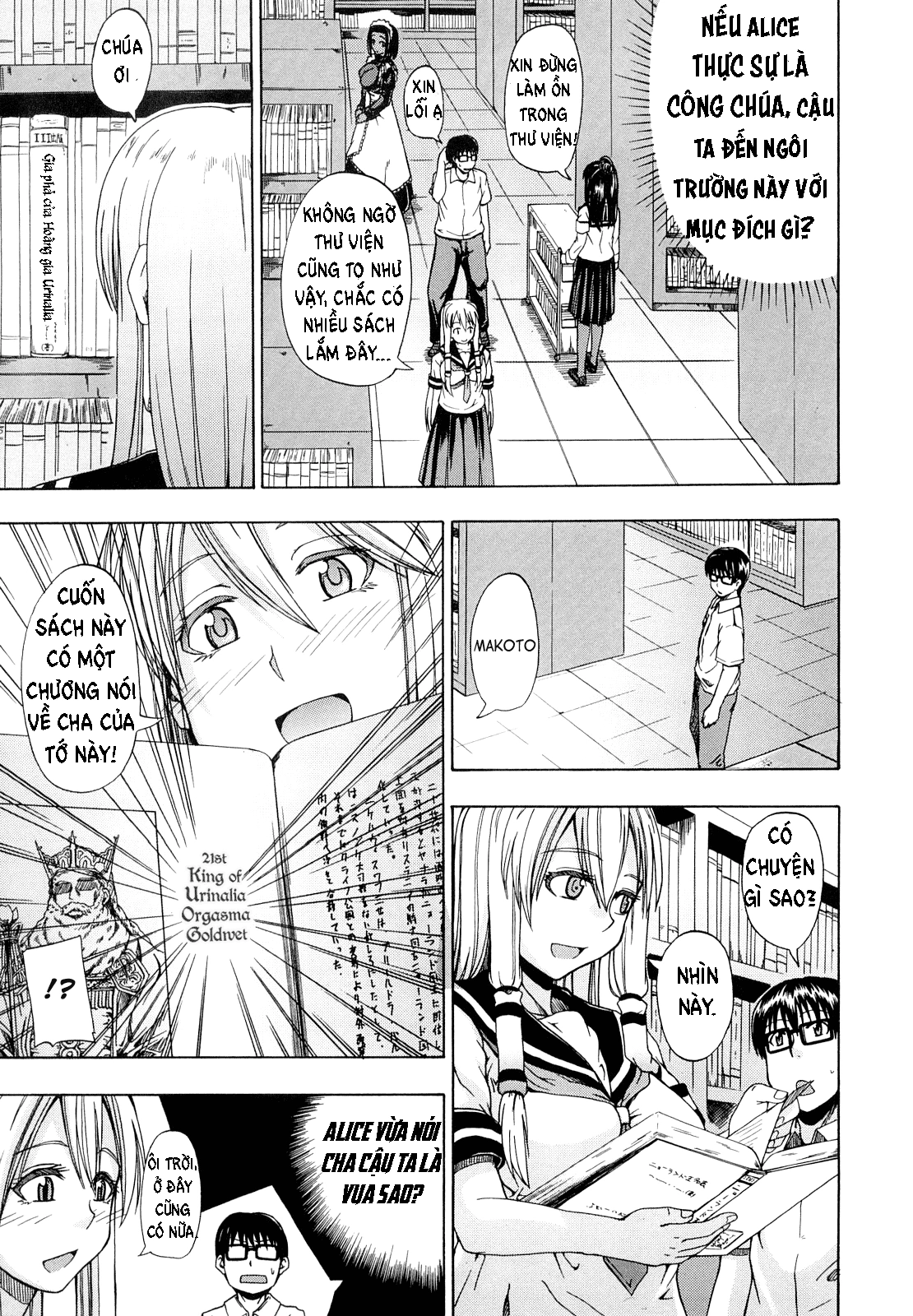 HentaiVN.net - Ảnh 11 - Pee Drinking Alice - Chap 1