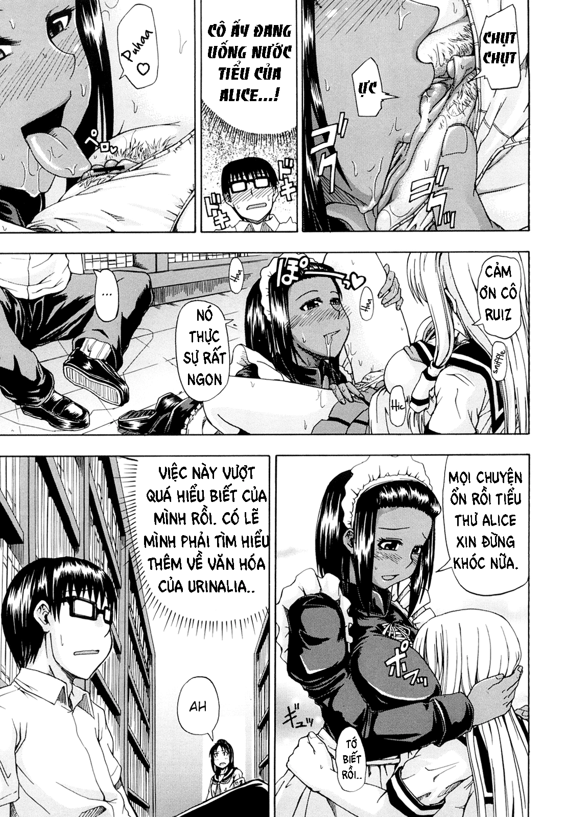 HentaiVN.net - Ảnh 17 - Pee Drinking Alice - Chap 1