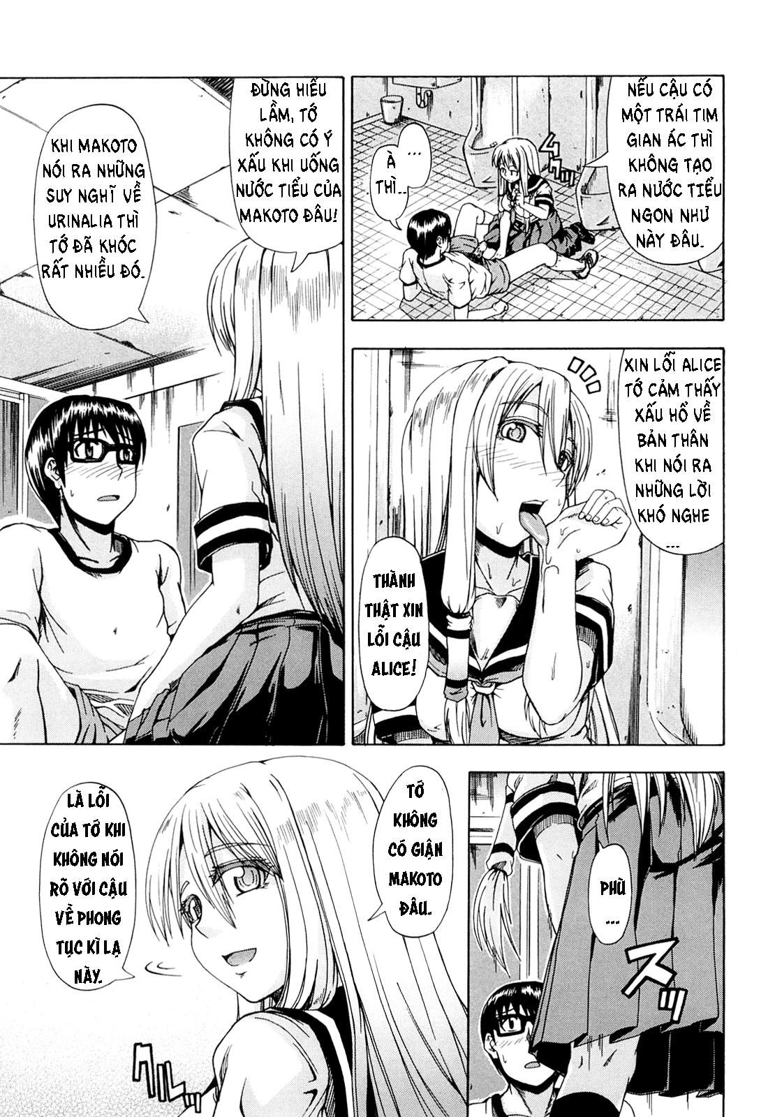 HentaiVN.net - Ảnh 23 - Pee Drinking Alice - Chap 1
