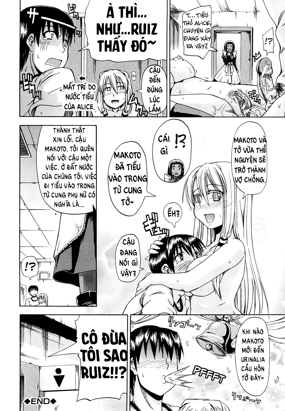 HentaiVN.net - Ảnh 38 - Pee Drinking Alice - Chap 1