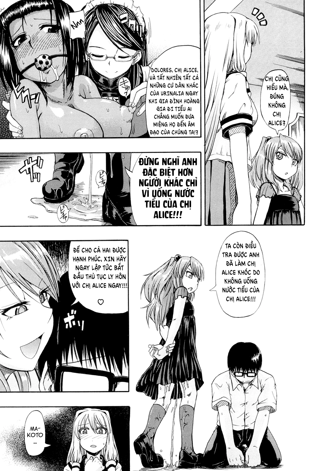 HentaiVN.net - Ảnh 13 - Pee Drinking Alice - Chap 2