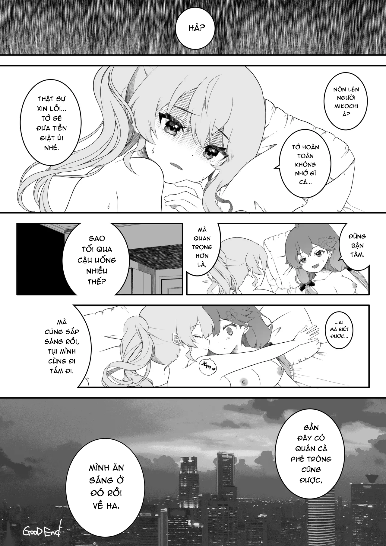 HentaiVN.net - Ảnh 18 - Mượn rượu lấn tới - Oneshot