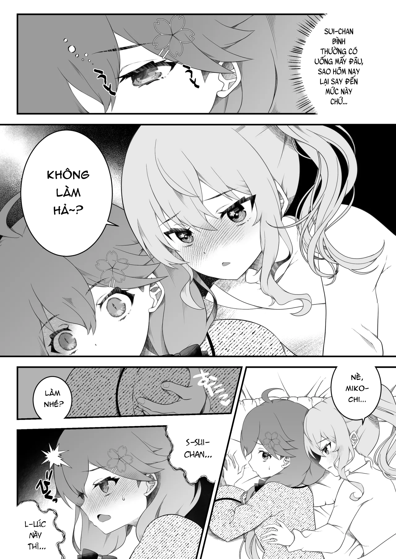 HentaiVN.net - Ảnh 7 - Mượn rượu lấn tới - Oneshot