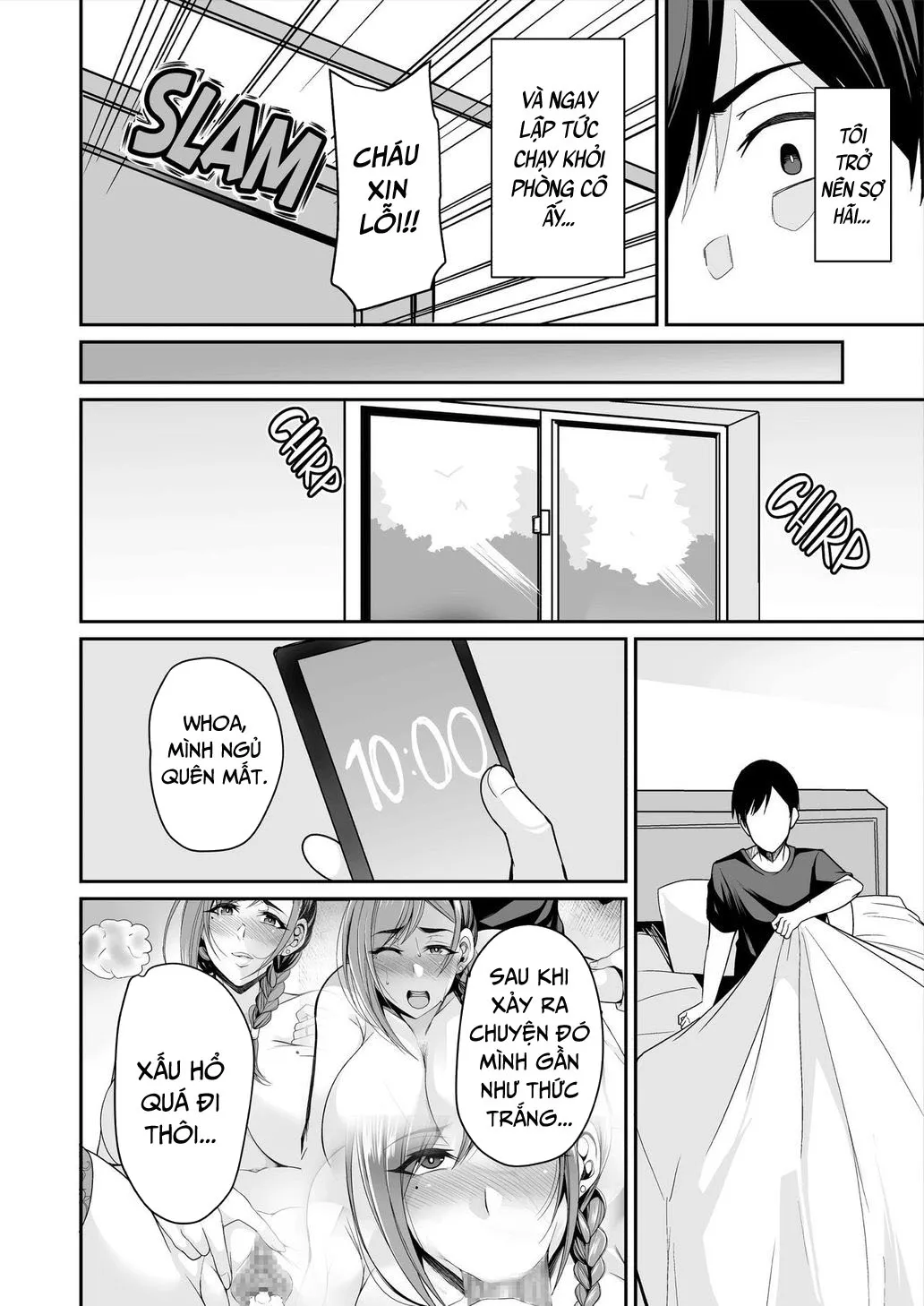 HentaiVN.net - Ảnh 29 - Mẹ của bạn gái tôi thật dâm dục [Kano Mama Ga Midarasugiru; That Mother is Too Obscene] - Oneshot