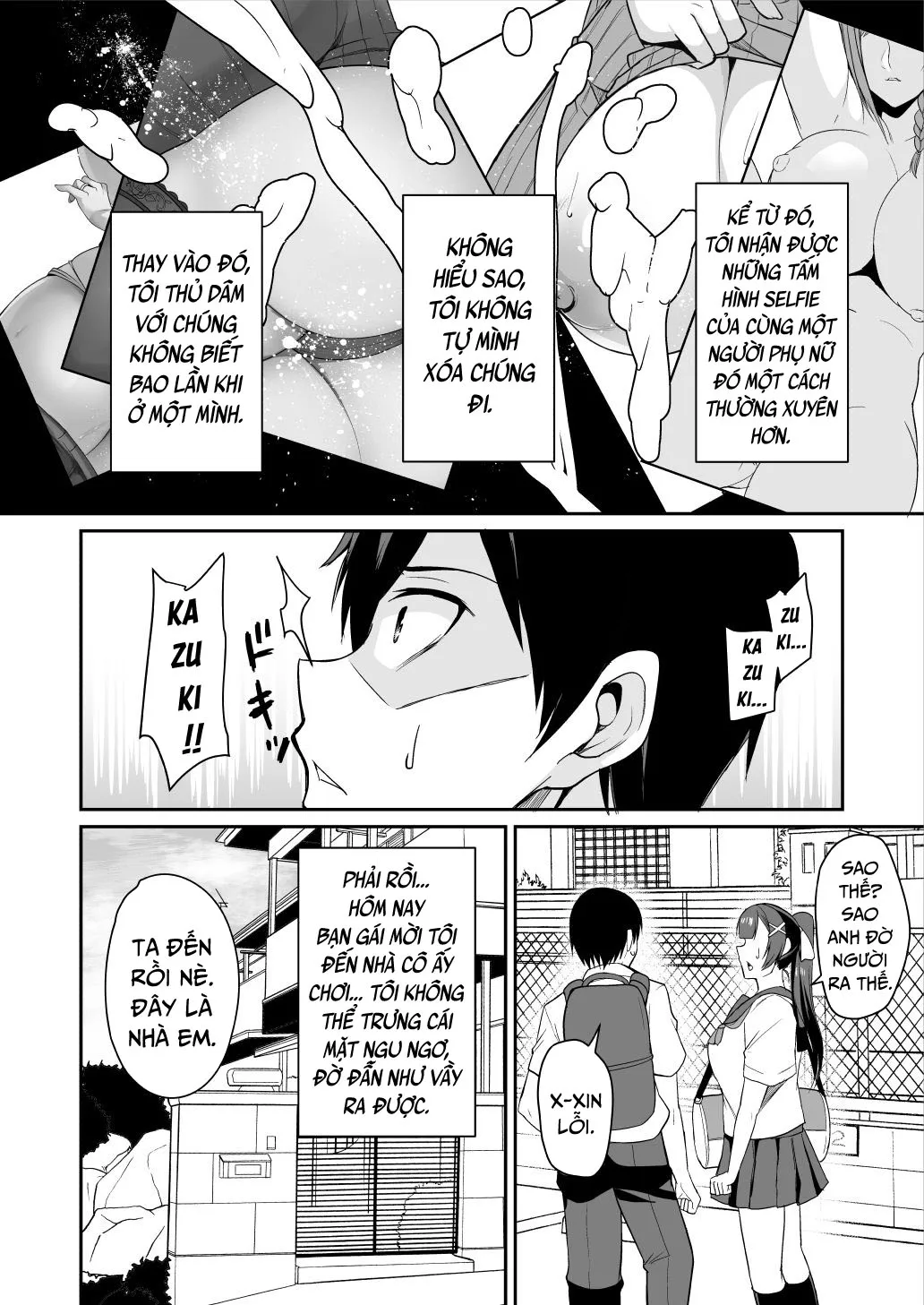 HentaiVN.net - Ảnh 5 - Mẹ của bạn gái tôi thật dâm dục [Kano Mama Ga Midarasugiru; That Mother is Too Obscene] - Oneshot