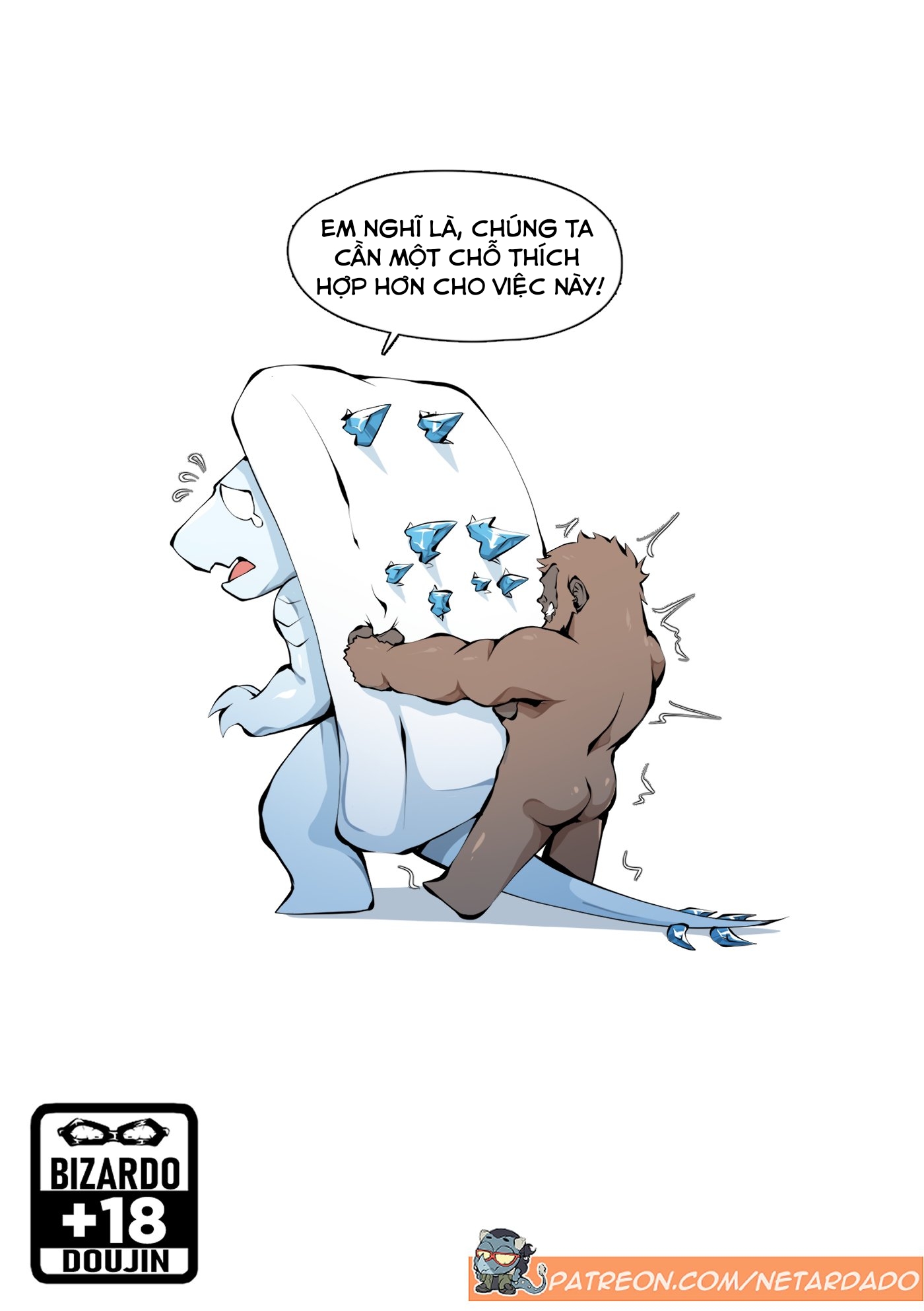 HentaiVN.net - Ảnh 37 - My Sweet Kaiju - Oneshot