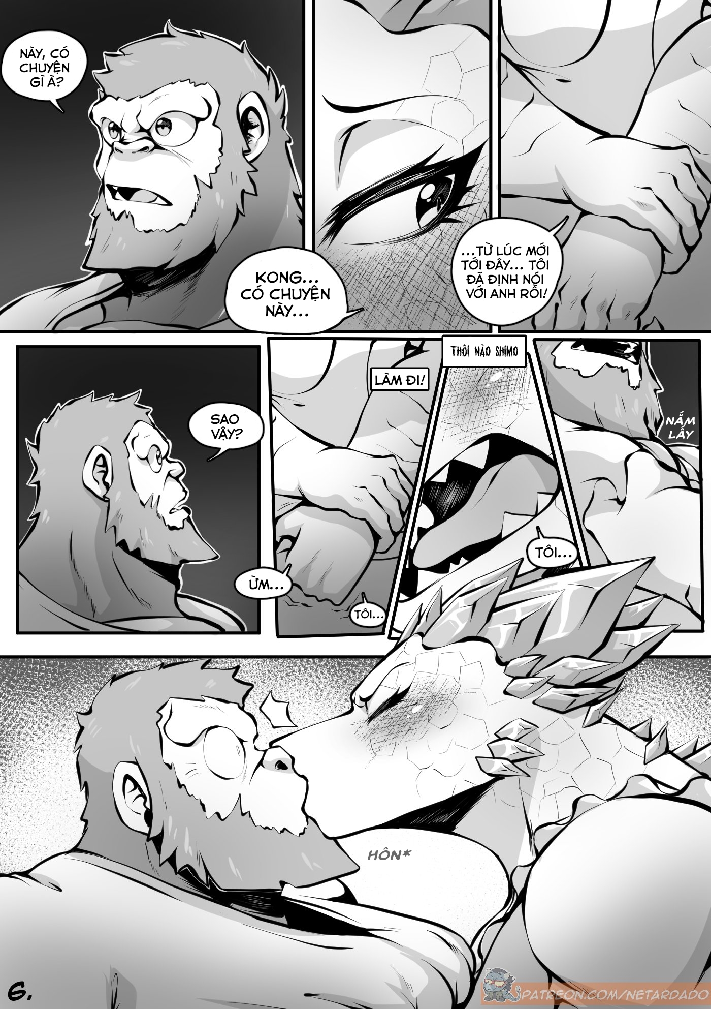 HentaiVN.net - Ảnh 9 - My Sweet Kaiju - Oneshot
