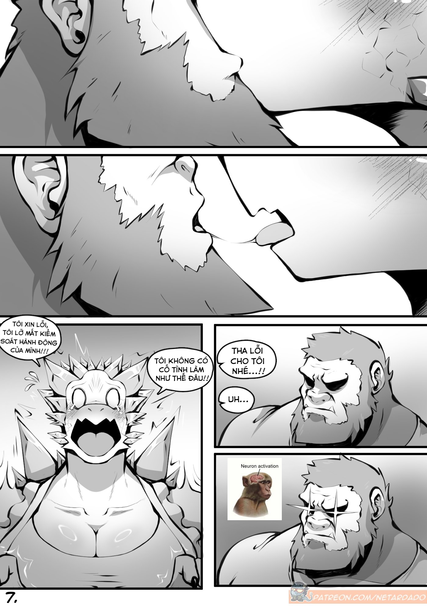 HentaiVN.net - Ảnh 10 - My Sweet Kaiju - Oneshot