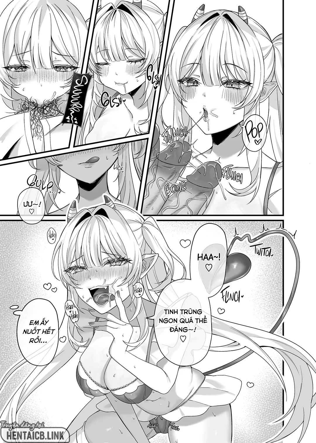 HentaiVN.net - Ảnh 12 - Master, Gimme Your Cum! - Oneshot