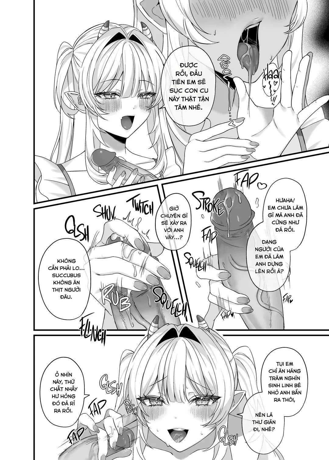 HentaiVN.net - Ảnh 7 - Master, Gimme Your Cum! - Oneshot