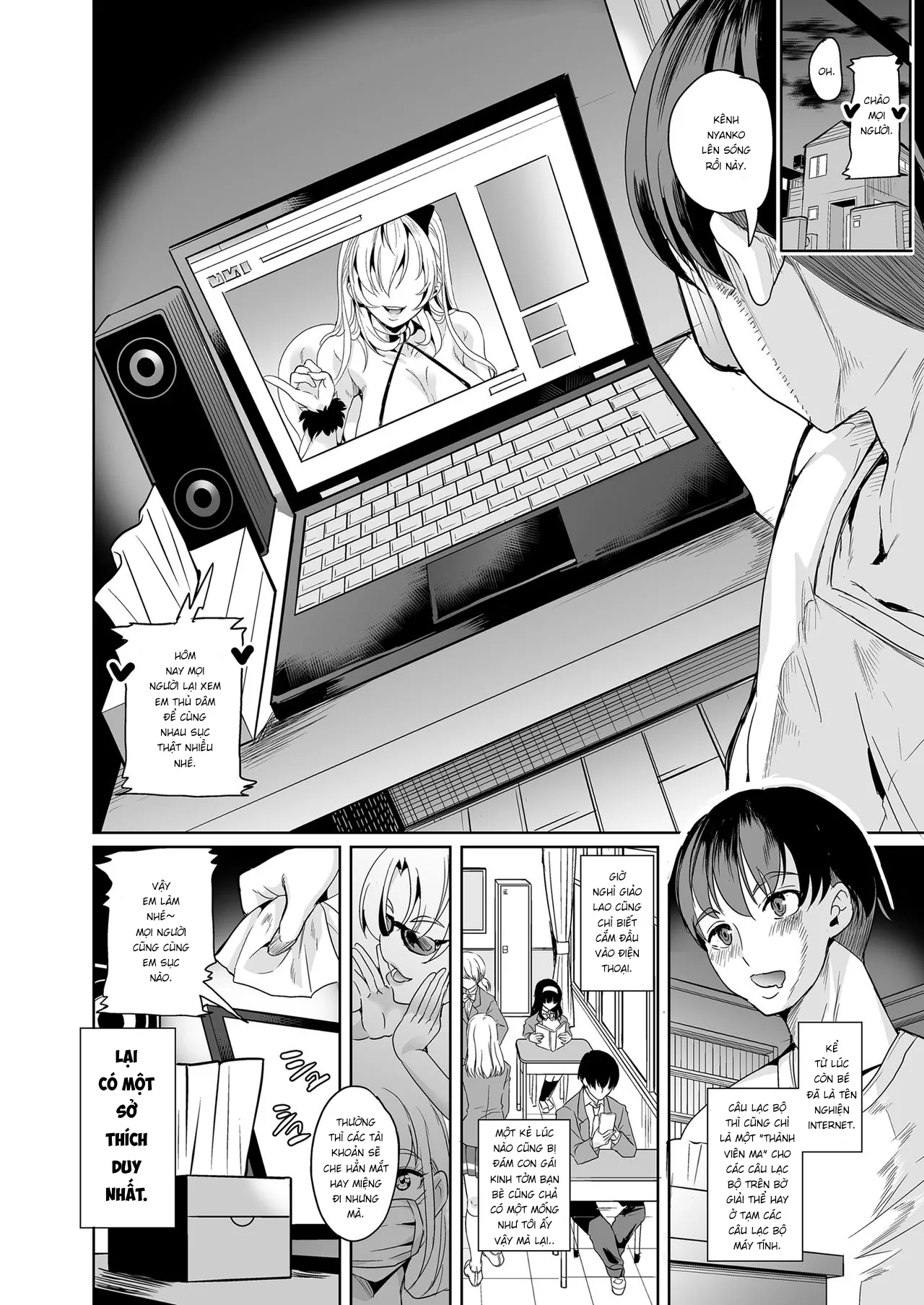 HentaiVN.net - Ảnh 4 - Ura aka tokutei apuri ~ hentai yuutousei mukidashi no seiheki~ - Oneshot - Có che
