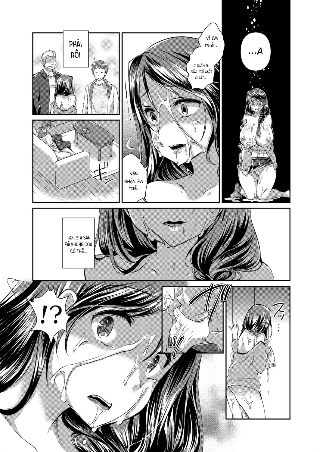 HentaiVN.net - Ảnh 10 - Hitozuma Fushin ~Inyoku Ni Ochiru Bakunyuu-Tachi~ - Chap 2