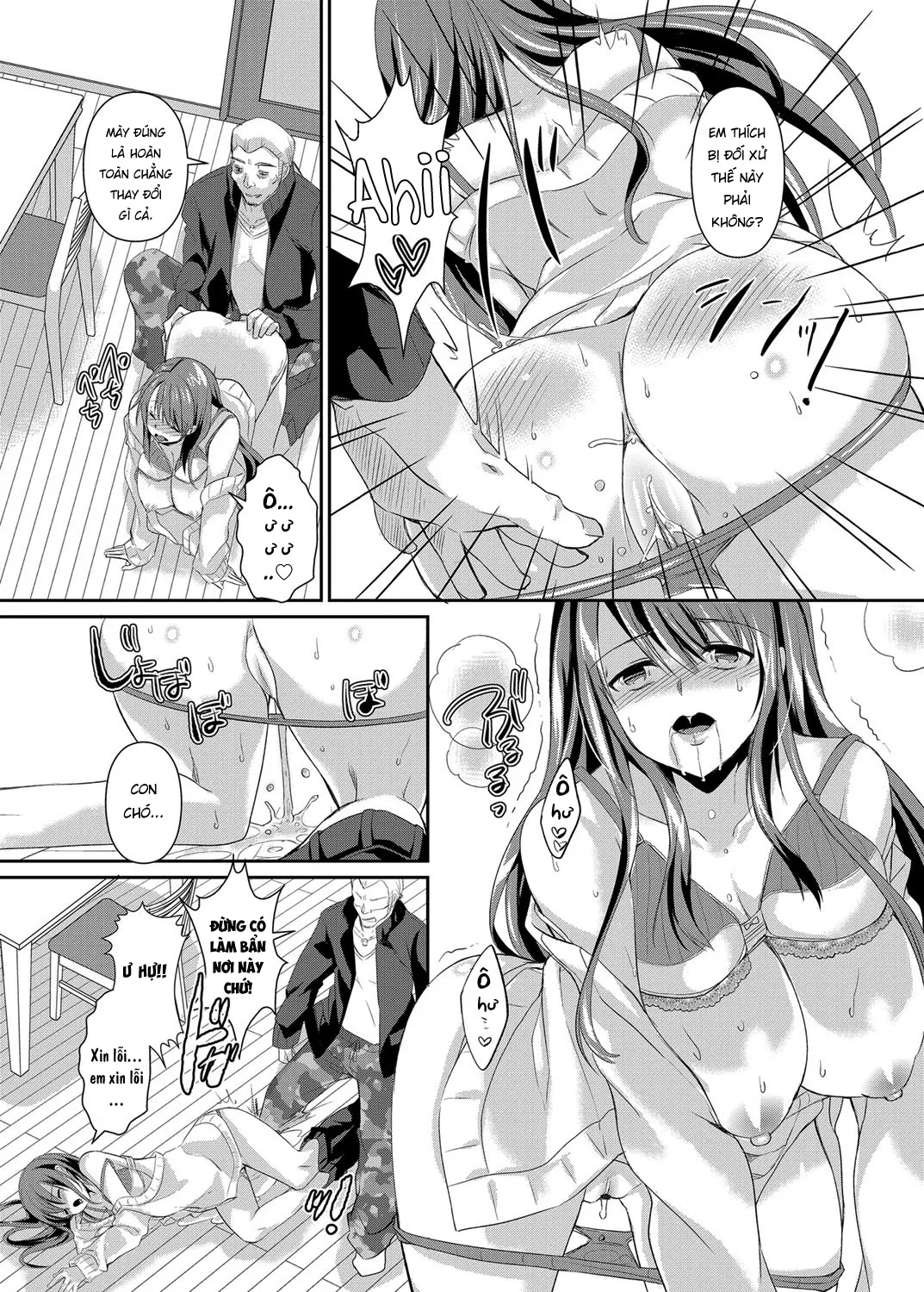 HentaiVN.net - Ảnh 13 - Hitozuma Fushin ~Inyoku Ni Ochiru Bakunyuu-Tachi~ - Chap 4