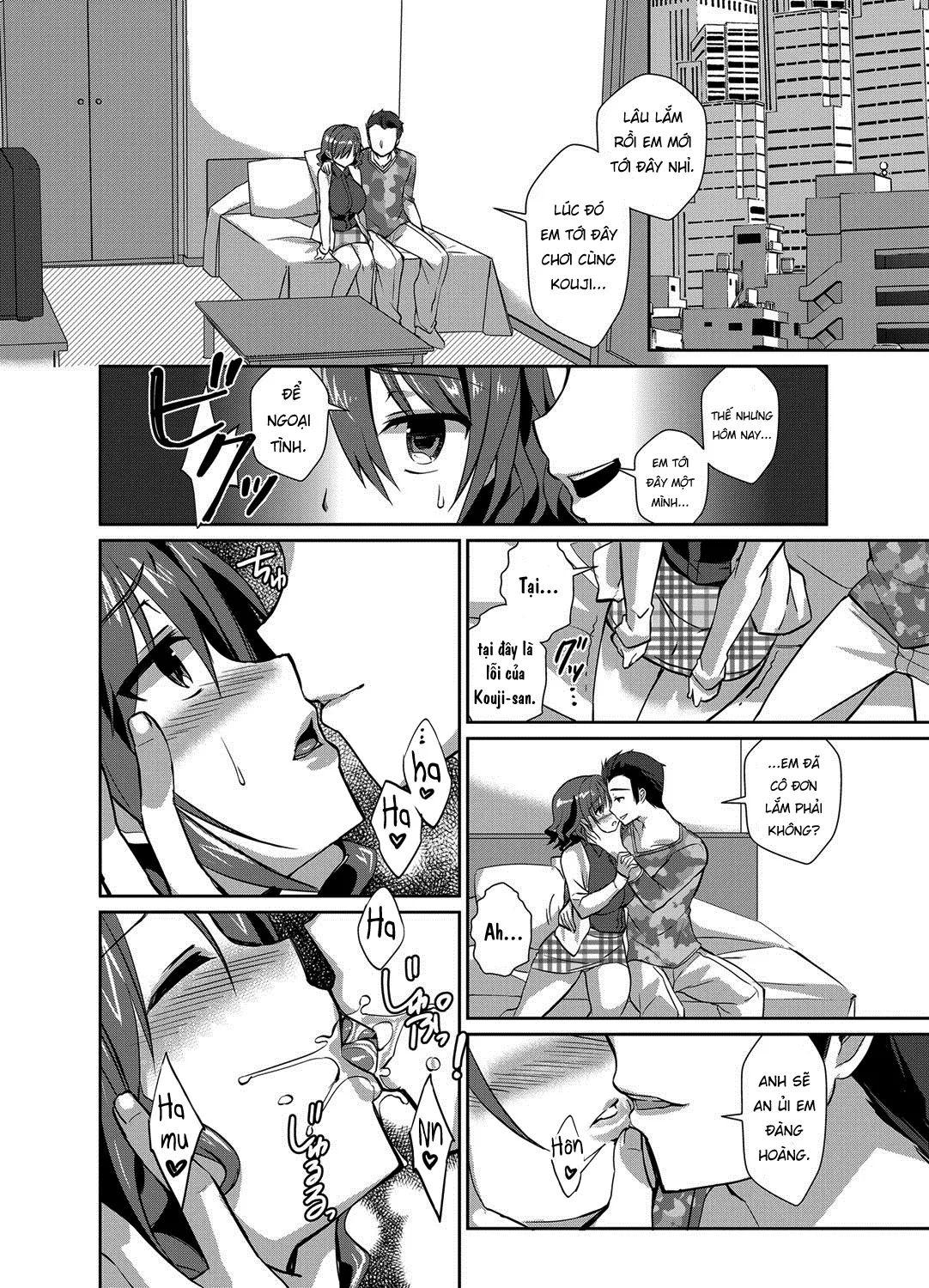 HentaiVN.net - Ảnh 12 - Hitozuma Fushin ~Inyoku Ni Ochiru Bakunyuu-Tachi~ - Chap 6