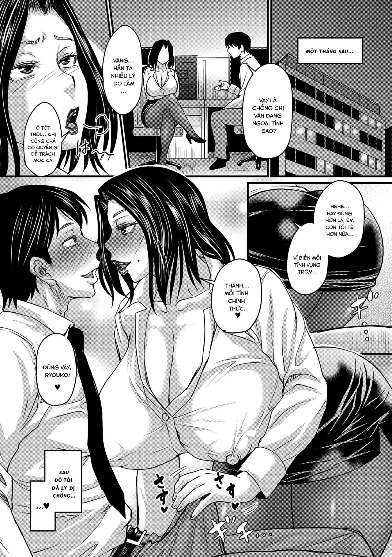 HentaiVN.net - Ảnh 25 - Ông ăn chả bà ăn nem [Otto ga Uwaki o Shitanaraba?] - Oneshot