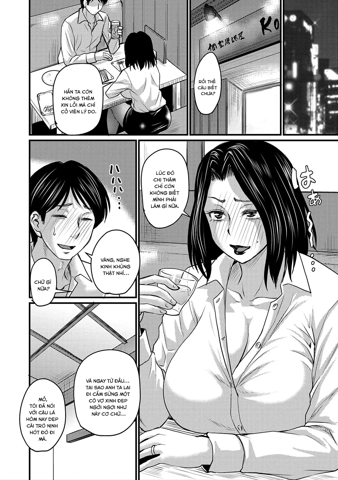 HentaiVN.net - Ảnh 5 - Ông ăn chả bà ăn nem [Otto ga Uwaki o Shitanaraba?] - Oneshot