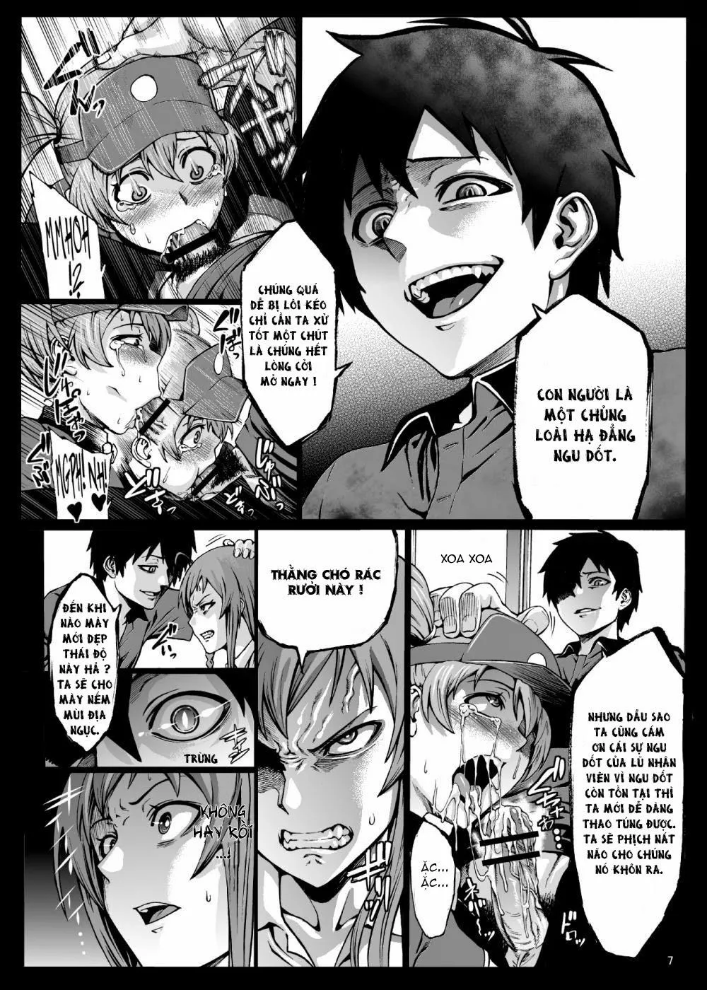 HentaiVN.net - Ảnh 8 - Kuro Maguro no Maou-sama (Hataraku Maou-Sama) - Oneshot