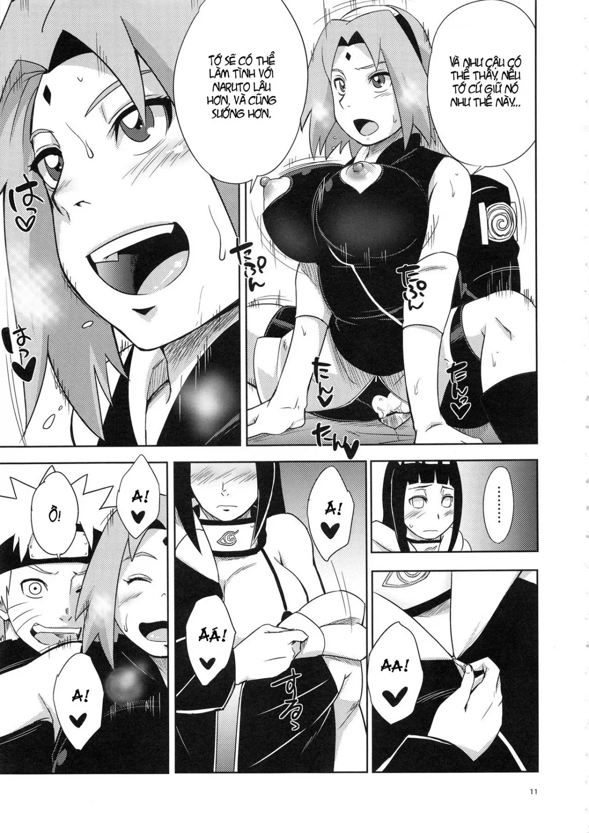 HentaiVN.net - Ảnh 11 - Hành Trình Giông Bão (Naruto) [Arashi no Bouken (Naruto); 嵐の冒険 (NARUTO)] - Oneshot