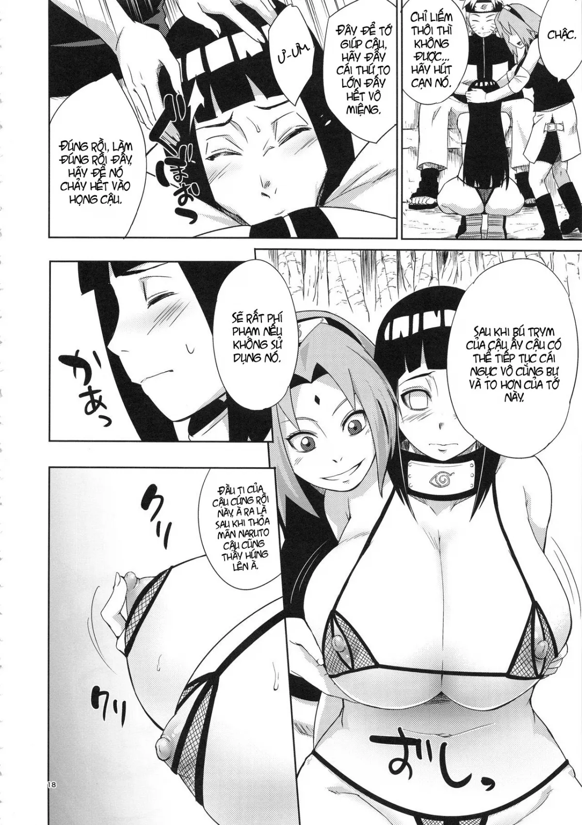 HentaiVN.net - Ảnh 18 - Hành Trình Giông Bão (Naruto) [Arashi no Bouken (Naruto); 嵐の冒険 (NARUTO)] - Oneshot