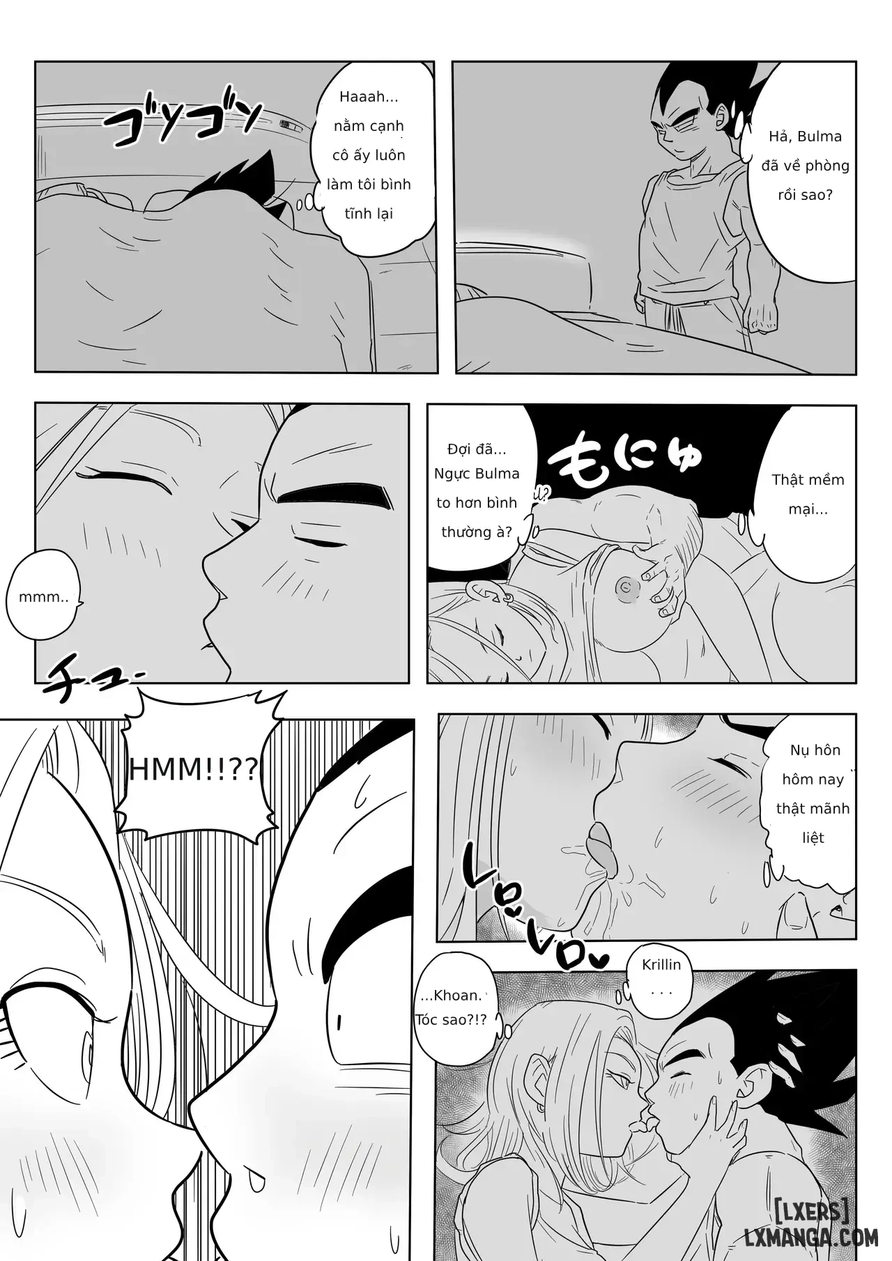 HentaiVN.net - Ảnh 5 - [Pink Mousse] NTR18: A sassy girl's erotic switch is turned on by the influence of alcohol (Dragon Ball Super) - One shot