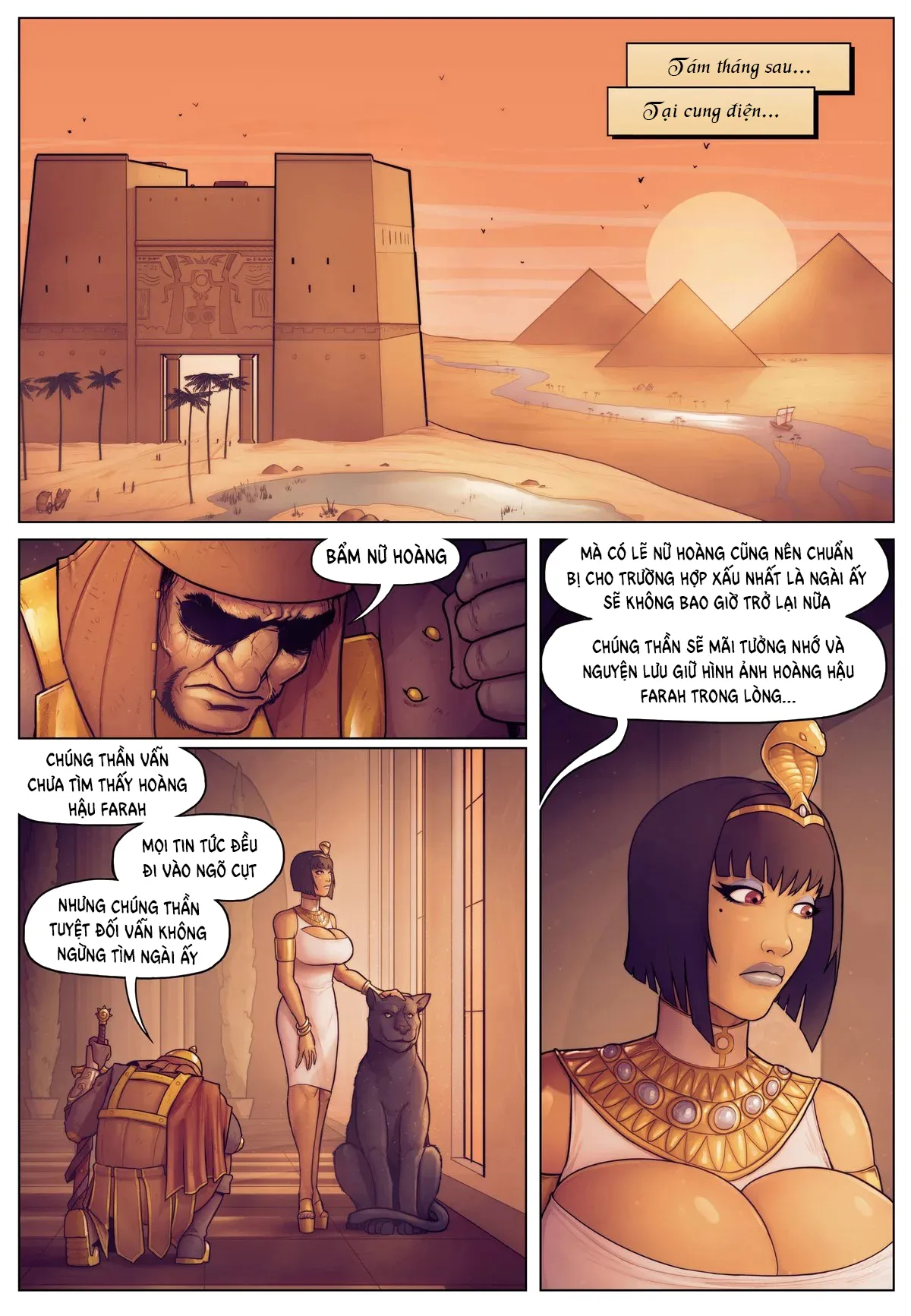 HentaiVN.net - Ảnh 15 - In the Shadow of Anubis - Tales Of Farah