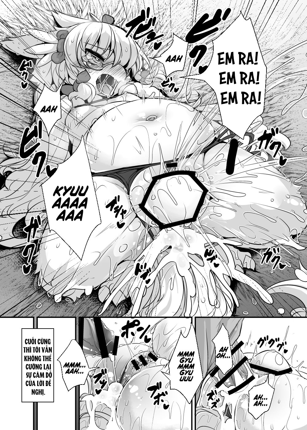 HentaiVN.net - Ảnh 16 - Hội Trưởng Lỡ Đẻ Quá Nhiều Trứng Vì Hợp Với Dương Vật - Oneshot
