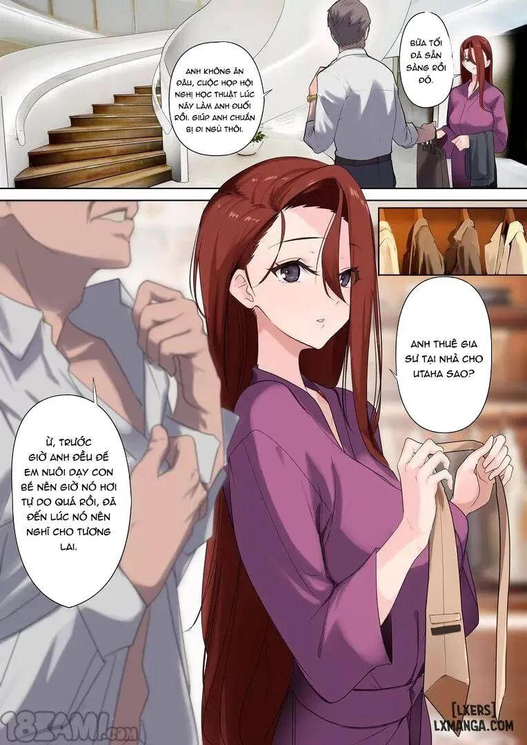 HentaiVN.net - Ảnh 10 - The Virgin Tutor and the Wealthy Whore - Oneshot