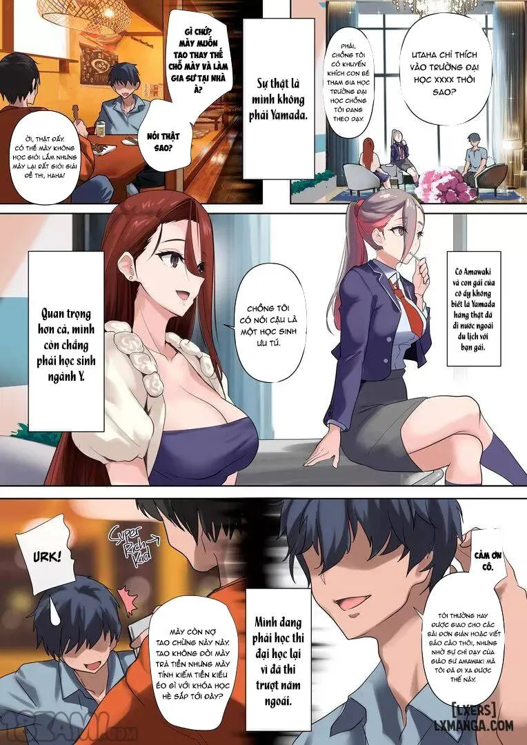 HentaiVN.net - Ảnh 16 - The Virgin Tutor and the Wealthy Whore - Oneshot