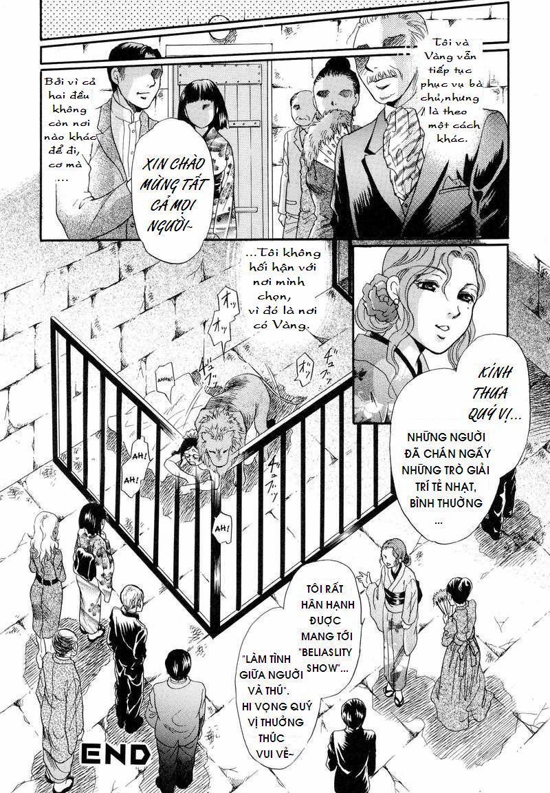 HentaiVN.net - Ảnh 28 - Tình Yêu Người và Thú [Caged Love; Tình Yêu Hoang Dã] - Oneshot