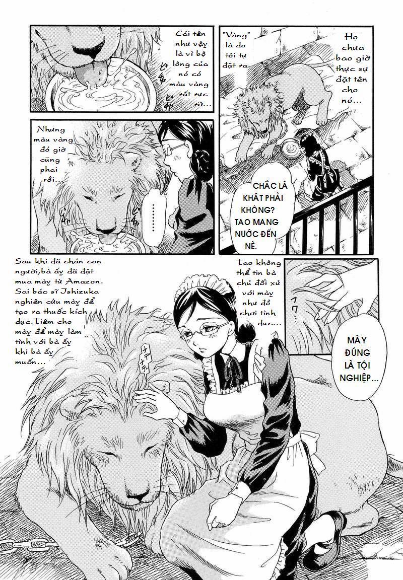 HentaiVN.net - Ảnh 6 - Tình Yêu Người và Thú [Caged Love; Tình Yêu Hoang Dã] - Oneshot
