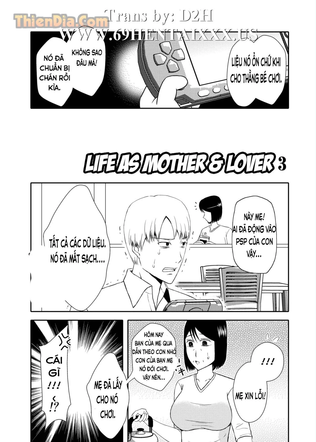 HentaiVN.net - Ảnh 3 - Life as Mother & Lover - 3 - Life as Mother and Lover 3