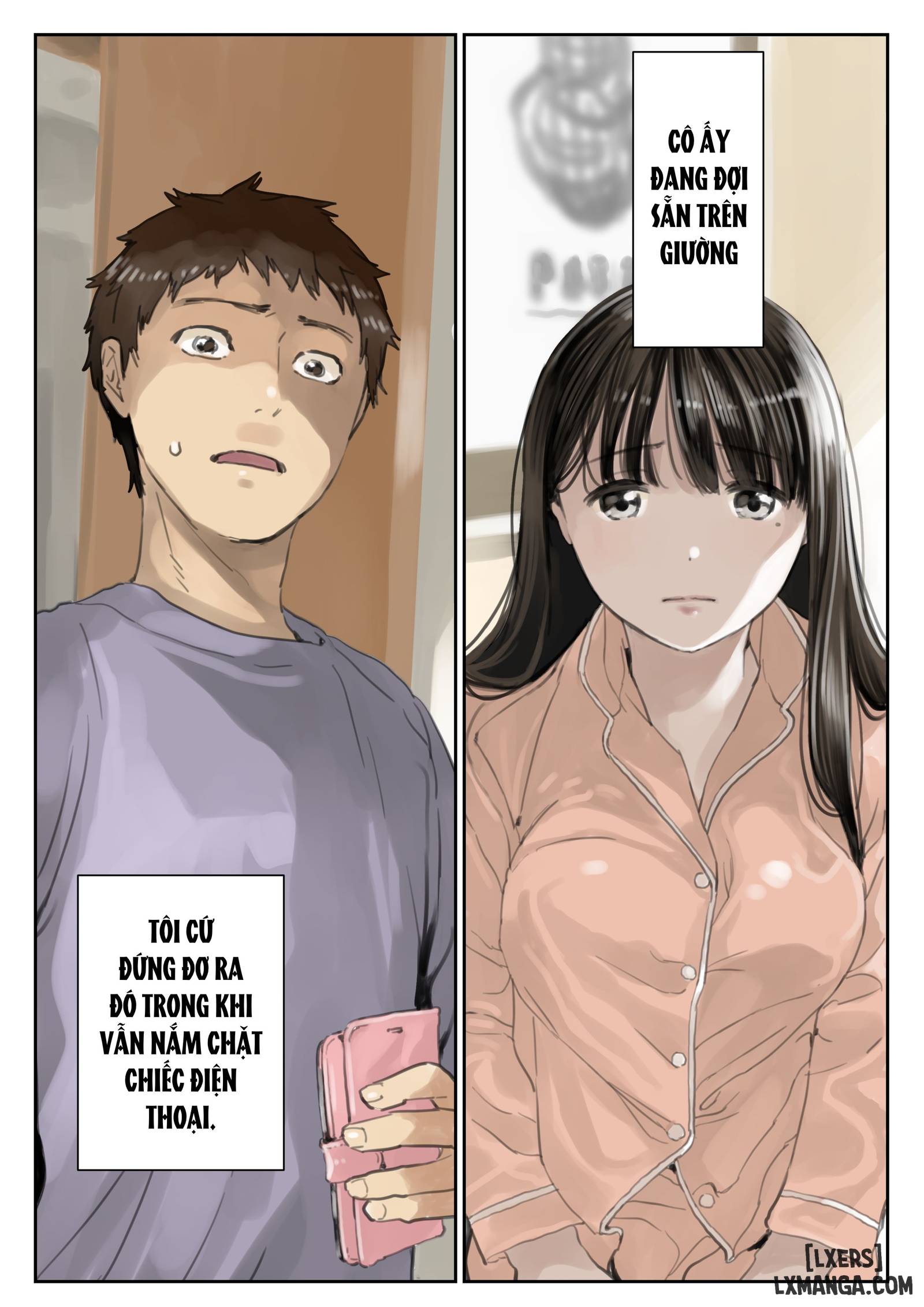 HentaiVN.net - Ảnh 3 - I Only Intended to Peek Through my Girlfriend's Phone 3 - Oneshot