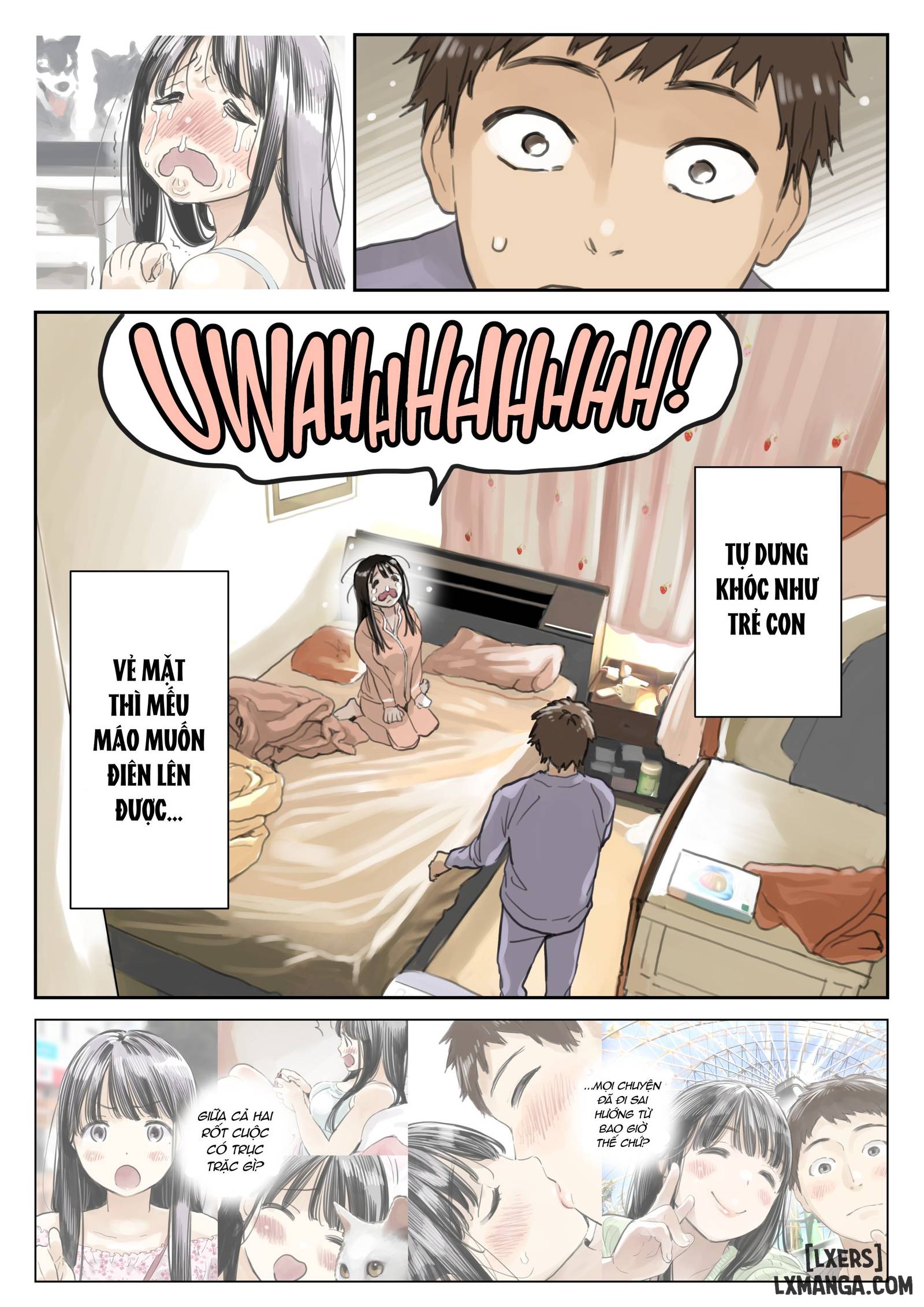 HentaiVN.net - Ảnh 7 - I Only Intended to Peek Through my Girlfriend's Phone 3 - Oneshot