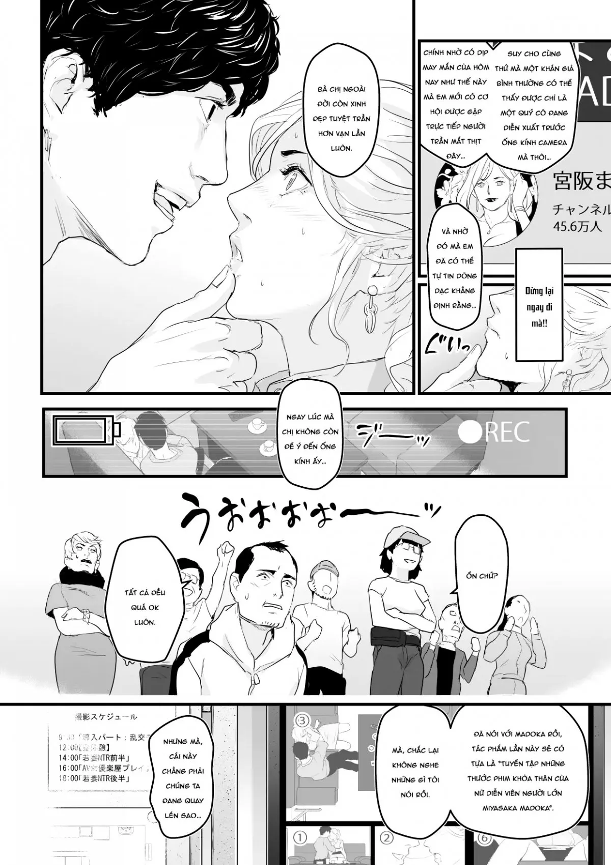 HentaiVN.net - Ảnh 3 - Charisma AV Joyuu (23-sai) o Intai Tekkai suru made Ikasemakuru - Chap 1 (Nửa sau)