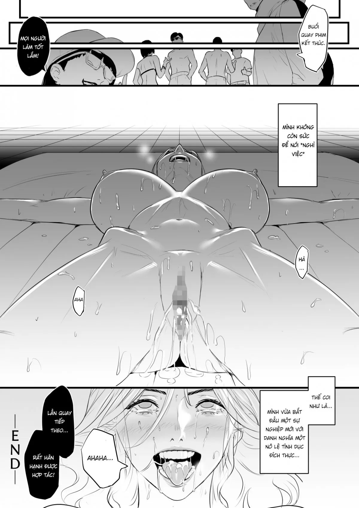 HentaiVN.net - Ảnh 41 - Charisma AV Joyuu (23-sai) o Intai Tekkai suru made Ikasemakuru - Chap 2 (Nửa sau)