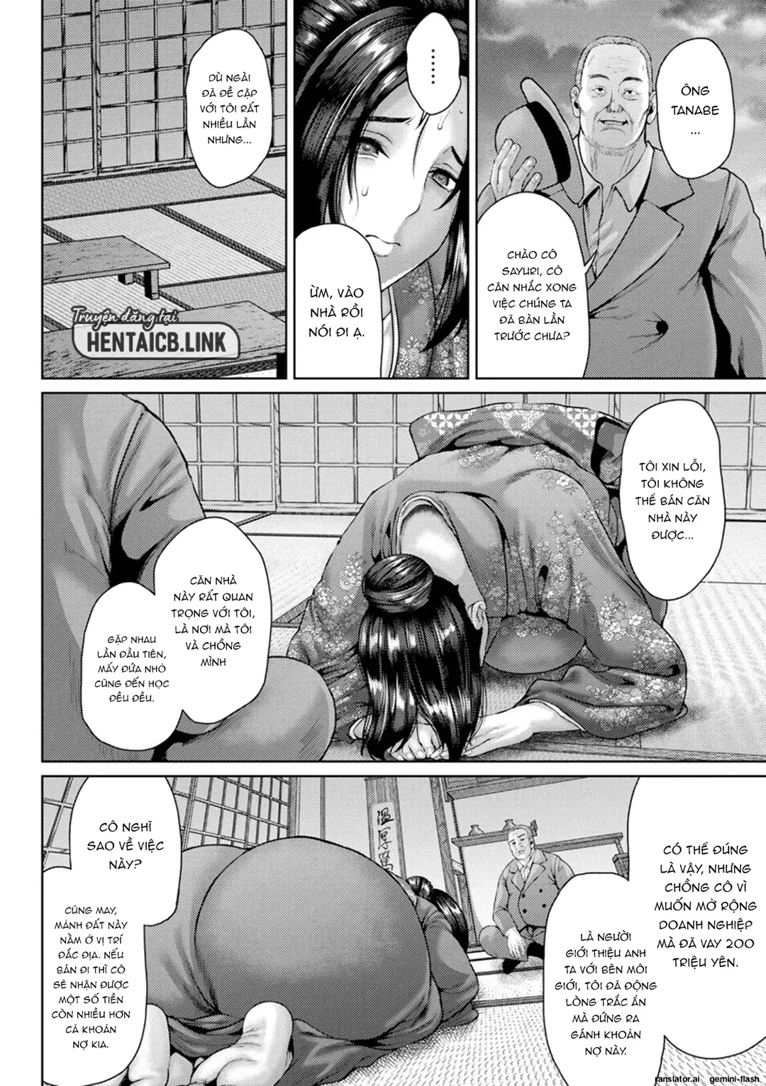 HentaiVN.net - Ảnh 8 - Người vợ dâm đãng sầu muộn - Ch. 1