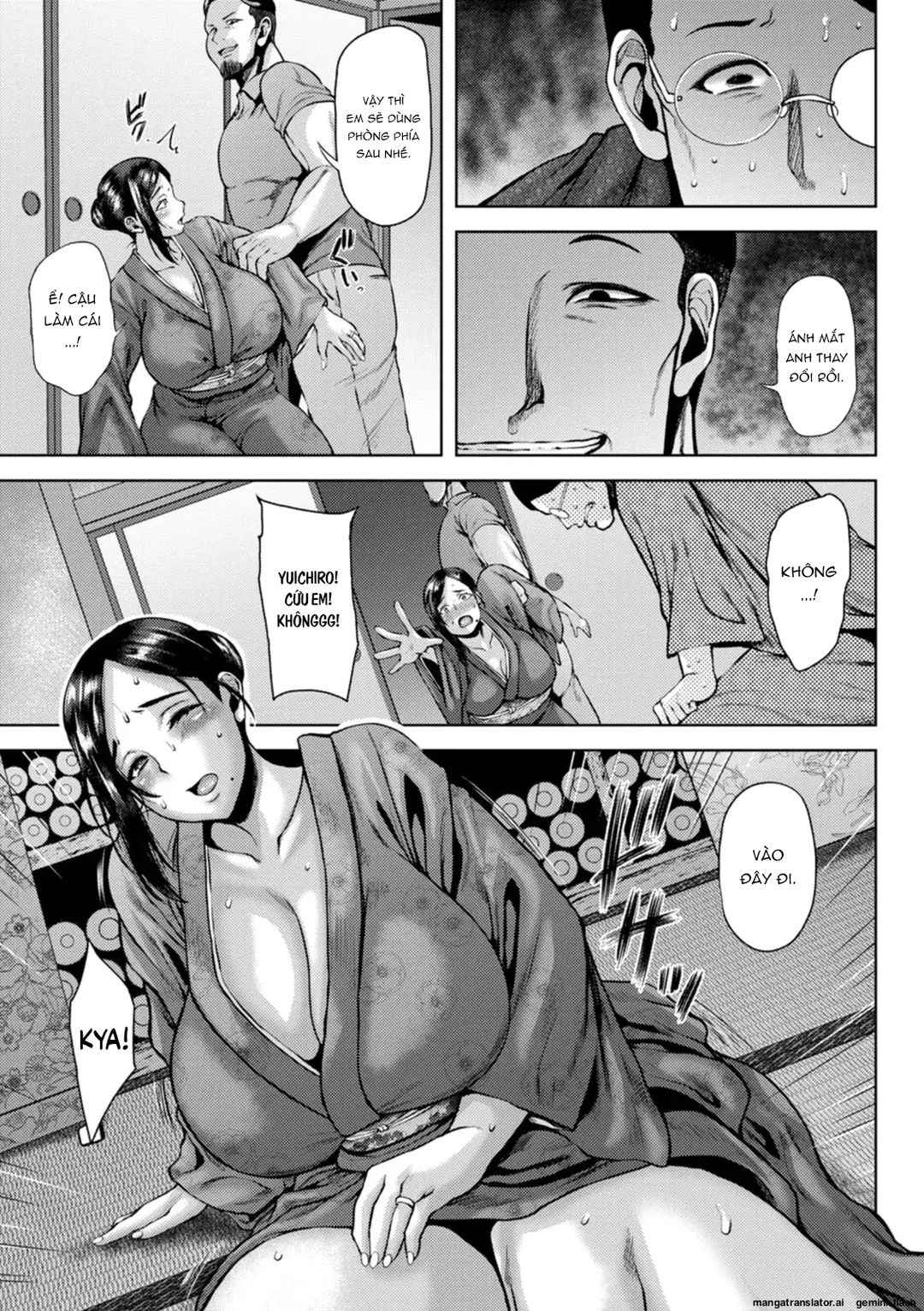 HentaiVN.net - Ảnh 3 - Người vợ dâm đãng sầu muộn - Ch. 5