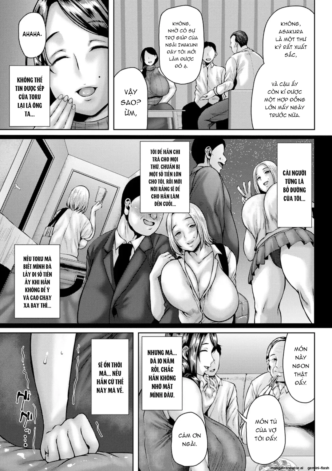 HentaiVN.net - Ảnh 3 - Người vợ dâm đãng sầu muộn - Ch. 6