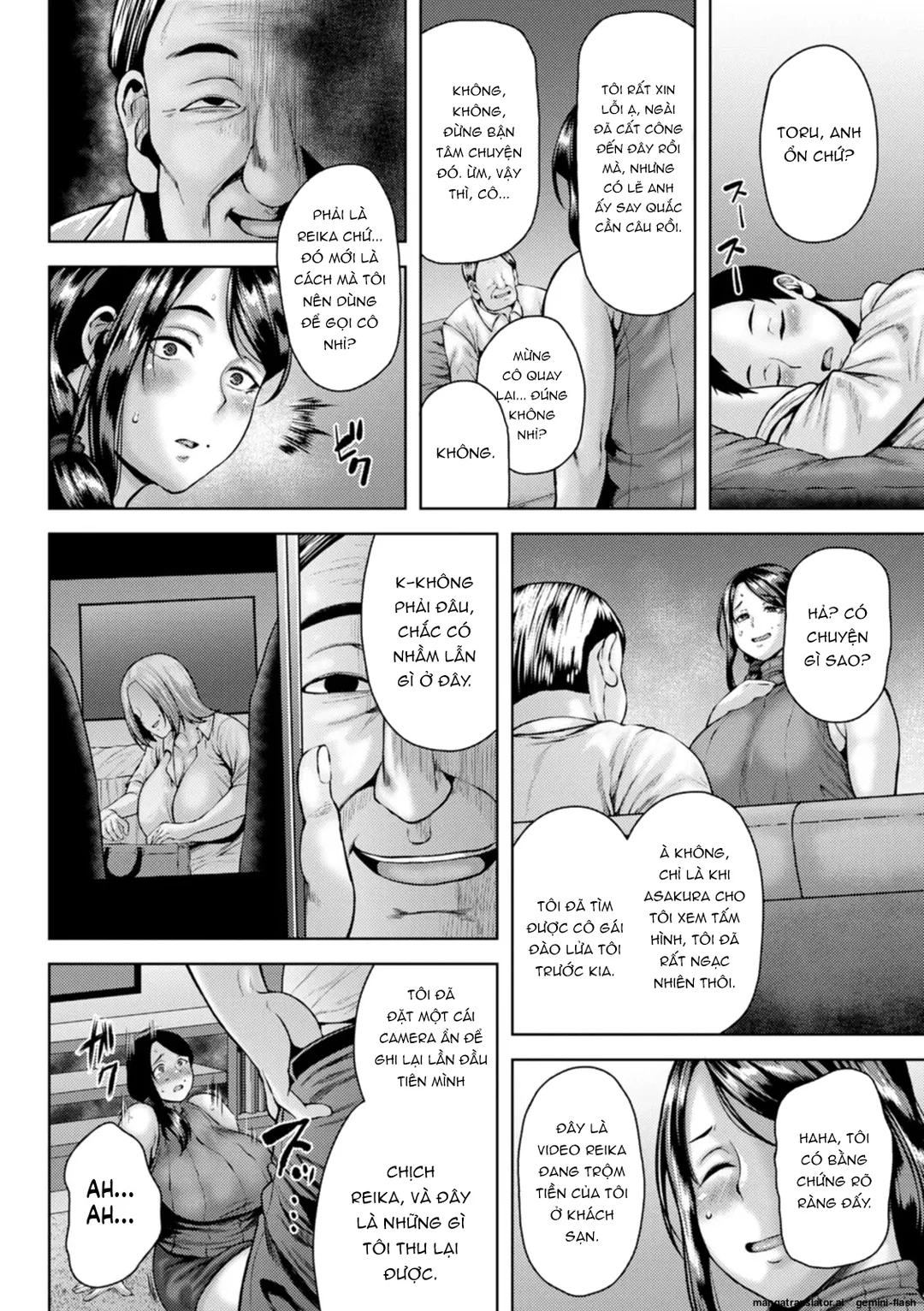 HentaiVN.net - Ảnh 4 - Người vợ dâm đãng sầu muộn - Ch. 6