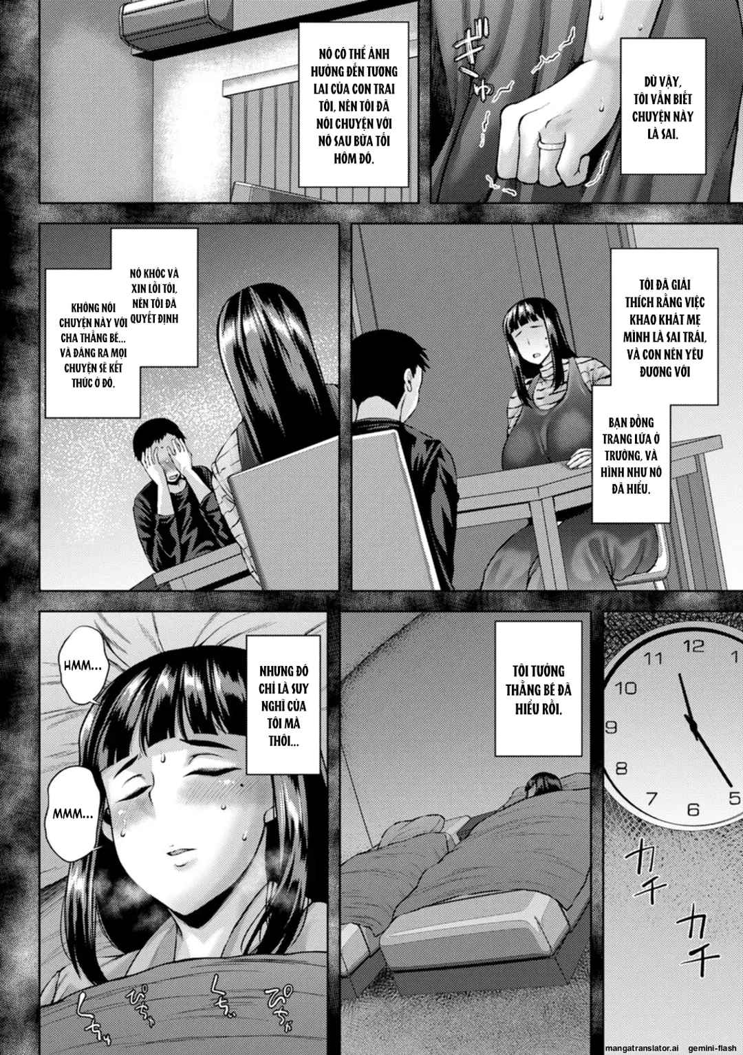 HentaiVN.net - Ảnh 4 - Người vợ dâm đãng sầu muộn - Ch. 7