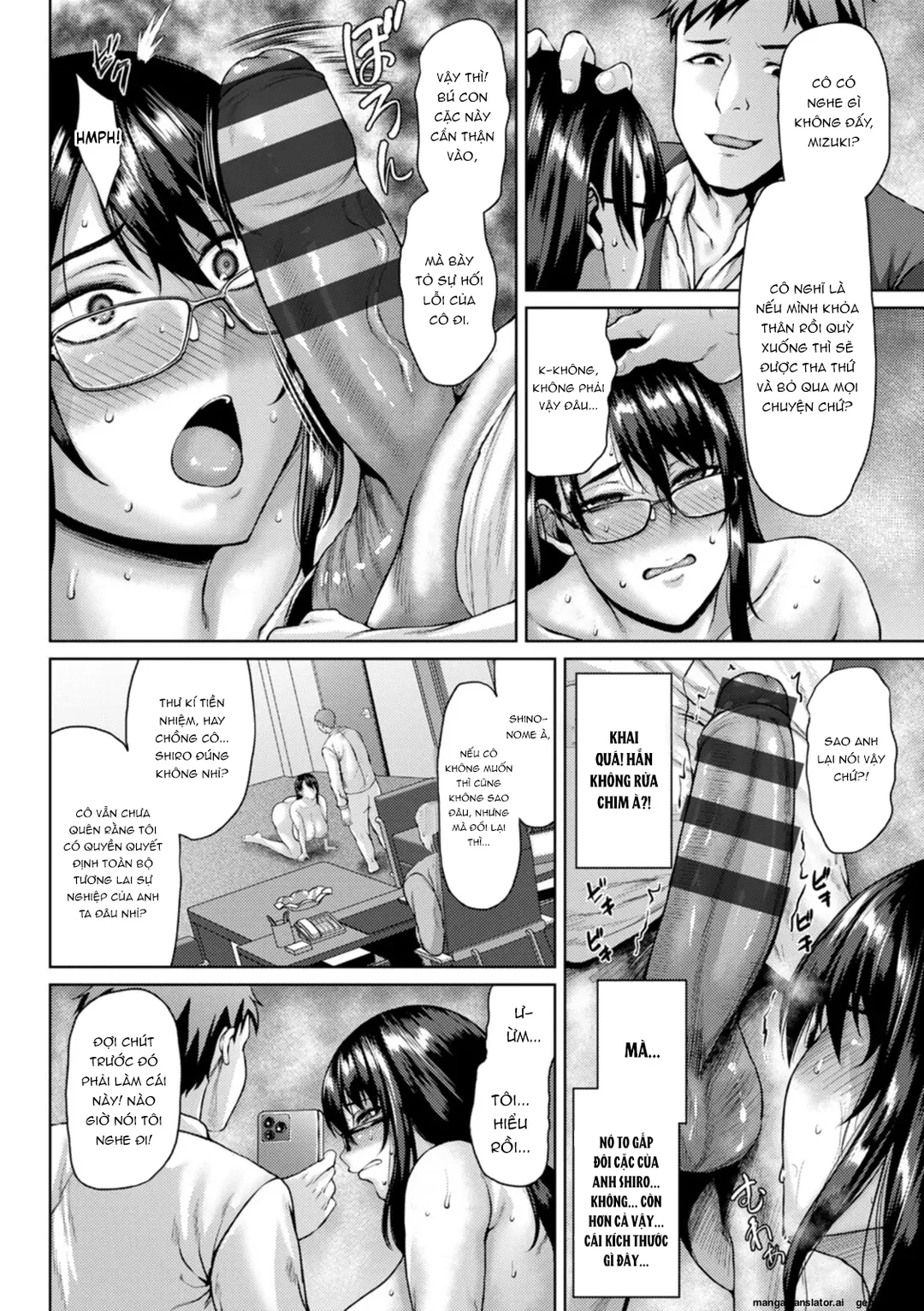 HentaiVN.net - Ảnh 4 - Người vợ dâm đãng sầu muộn - Ch. 8