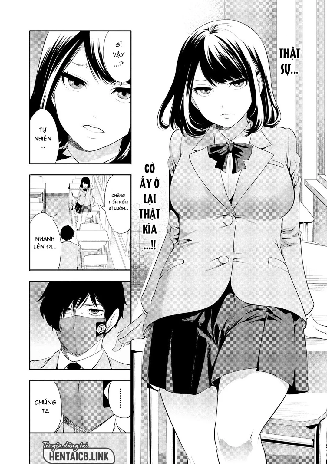HentaiVN.net - Ảnh 12 - Khẩu trang thôi miên: Chịch tức thì - Ch. 1
